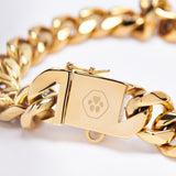 Cuban Link 20mm Gold Chain Collar