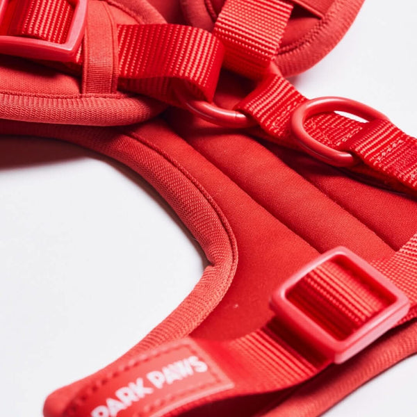 Ultra-Soft Activewear Harness - Red [Size XS] dogs up to 5kg/10lbs