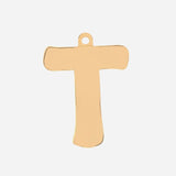Initial Letter Jewelry Tag - T