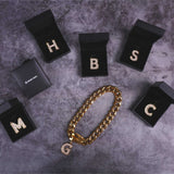 Initial Letter Jewelry Tag - E