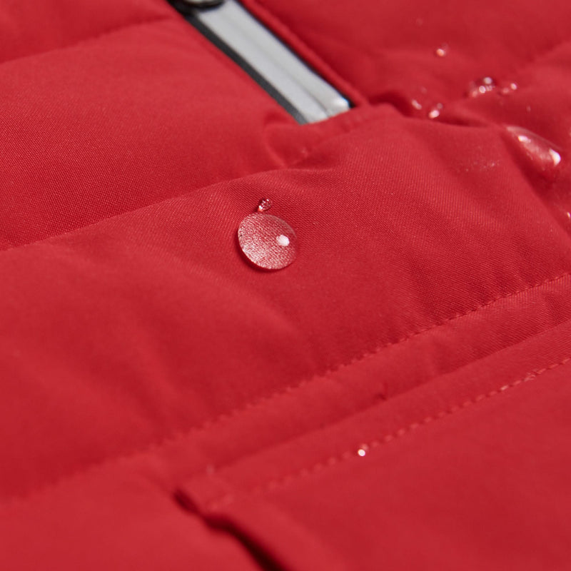 WarmShield Water-Resistant Jacket - Red (SIZE S)