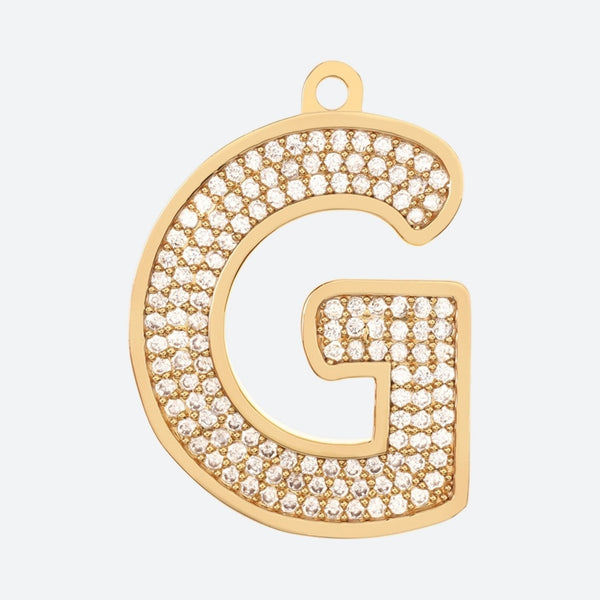 Initial Letter Jewelry Tag - G