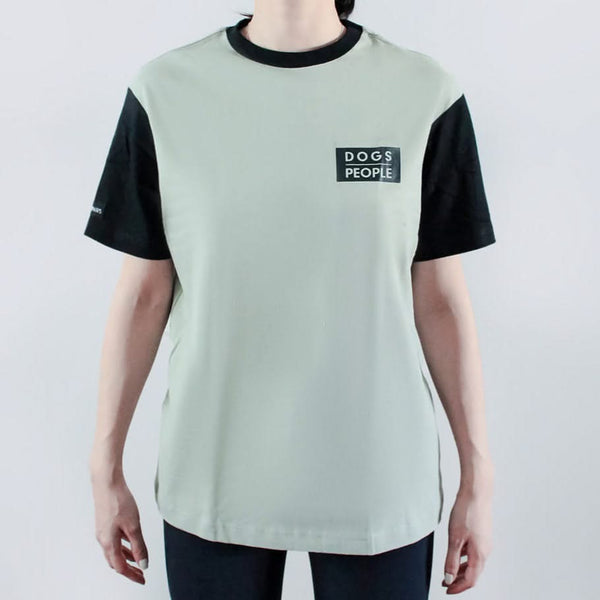 Dogs Over People T-Shirt - Olive Cream