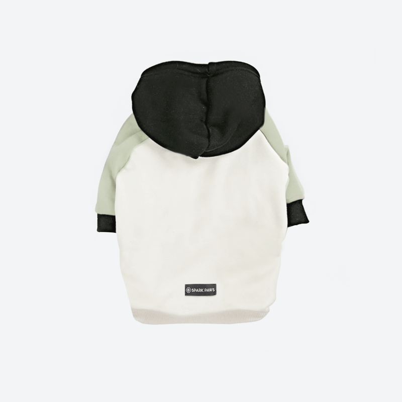 Olive Cream Dog Hoodie