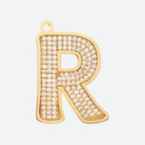 Initial Letter Jewelry Tag - R