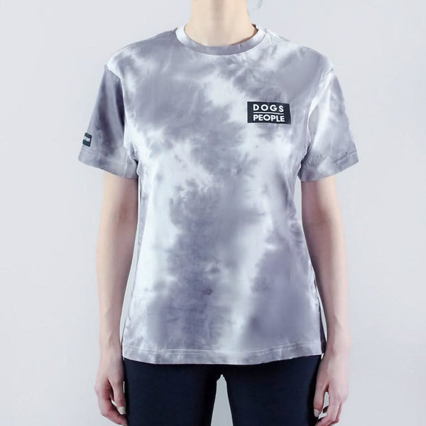 Dogs Over People T-Shirt - Vintage Grey